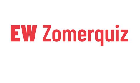 volkskrant zomerquiz 2024 oplossing